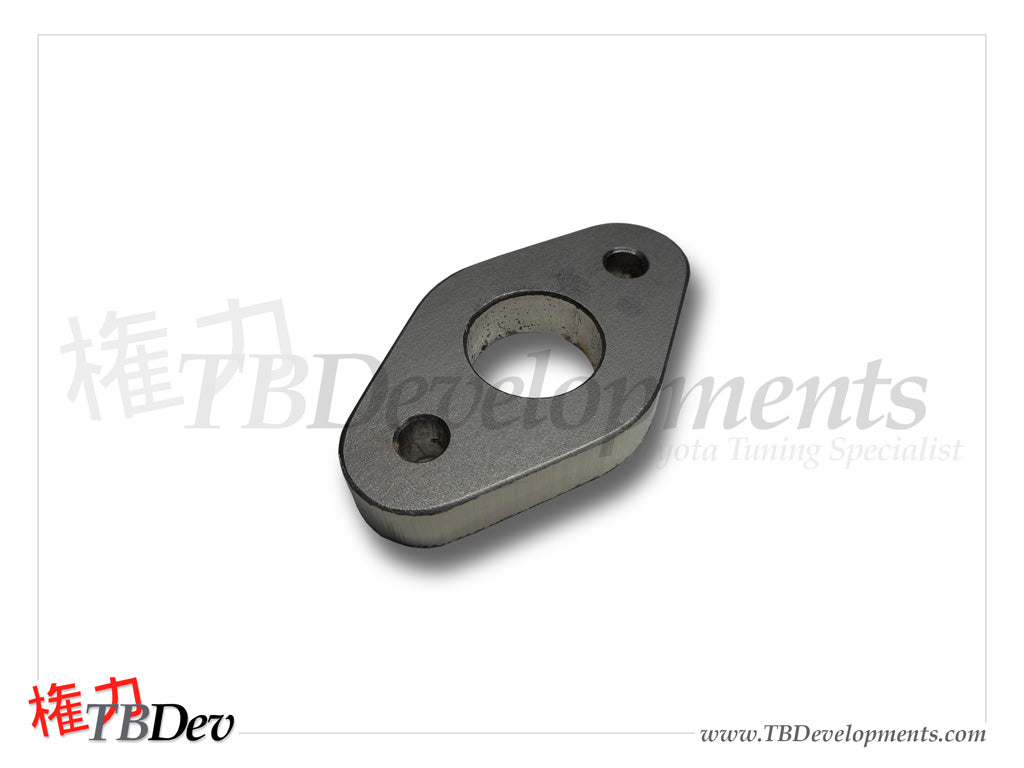 Toyota 02 Sensor Flange - Drilled - TB Developments